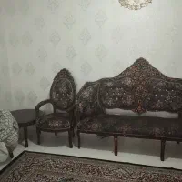 مبل سلطنتی با چوب گردو