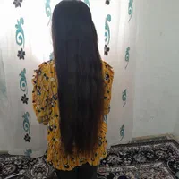 فروش موی طبیعی بچگانه مشکی وسالم بالای ۶۰ سانت|آرایشی، بهداشتی، درمانی|تهران, شهرک گلها|دیوار