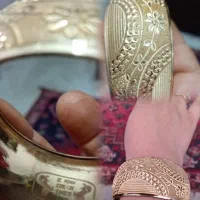 النگو تک پوش رنگ ثابت مارک دار سایز 2