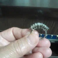 انگشتر نقره زنانه در جواهرات