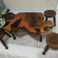 میز غذاخوری روستیک شیک و مدرن|میز و صندلی غذاخوری|اصفهان, رکن الدوله غربی|دیوار