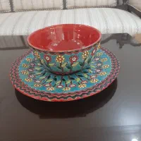 ظروف مینا کاری سفال