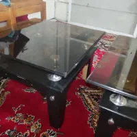 میز جلو مبلی و عسلی (۲عدد)