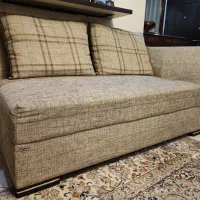 مبلمان راحتی ۸ نفره L شکل به همراه میز جلو مبلی