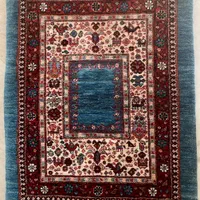 تابلو فرش دستبافت تمام ابریشم قم- گبه شیراز دستباف|تابلو فرش|تهران,  امام زاده قاسم (نیاوران)|دیوار