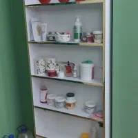 کمد استند صندلی چرخدار گرین وال ترمووال دکور|آرایشگاه و سالن‌های زیبایی|اندیشه, اندیشه فاز ۱|دیوار