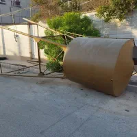 منبع آب و چهارپایه