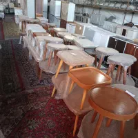 تولید و پخش میز جلو مبلی و عسلی تمام چوب