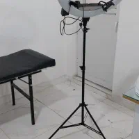 رینگ لایت کاملا نو.با سه رنگ نور و نور هفت رنگ