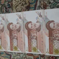 اسکناس ۵۰۰ تومن و۳ اسکناس ۱۰۰ و ۲۰۰۰ هزار ریال|کلکسیون سکه، تمبر، اسکناس|ارومیه, |دیوار