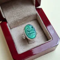 انگشتر مردانه عقیق اصل یمن|جواهرات|قم, کیوانفر|دیوار