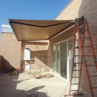 تولیدی سایبان فول باکس برقی تراس مغازه ماشین