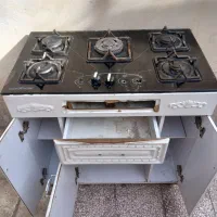 گاز شیشه ای ام دی اف اجاق گاز