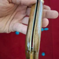 چاقو دو خال بزرگ تاشو|کلکسیون اشیاء عتیقه|اراک, |دیوار