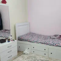 میزتوالت و تخت تک نفره