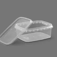 ظرف مایکروویو درب دار(مخصوص بسته بندی)