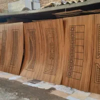 انواع درب چوبی بدون واسطه مستقیم از کارگاه|مصالح و تجهیزات ساختمان|قم, بنیاد|دیوار