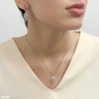 گردنبند نقره کادو تولد متفاوت شیک جواهری ناب 3107|بدلیجات|تبریز, |دیوار