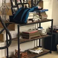 تخفیف لوازم چوبی بدلیل جابه جایی فقط تاآخرهفته|کتابخانه، شلف، قفسه‌های دیواری|نوشهر, |دیوار