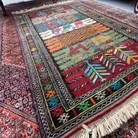 گلیم وفرش دست باف|فرش|گرگان, |دیوار