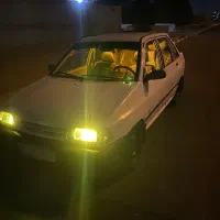 پراید مدل۸۳ سفید معاوضه با موتور و وانت