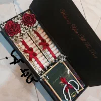 بوکت عروسکی گیفت روزدختر باکس گل ربانی جعبه کادو