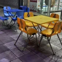 میز صندلی پلاستیکی ناهارخوری غذاخوری تاشو سارینا|میز و صندلی غذاخوری|کرمانشاه, |دیوار