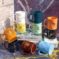 ماگ کادویی طلا کوب لیوان تک جعبه رنگی ماگ دمنوش