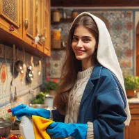 نظافت چی خانوم هستم جوان وتمیزکار