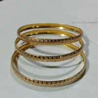 النگو طلا سایز ۲ دو تمیز تمیز همراه با فاکتور خرید|جواهرات|قم, قلعه کامکار|دیوار