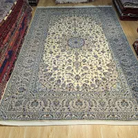 فرش ۹متری دستباف زمینه کرم