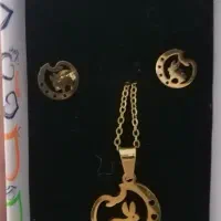 ست گردنبند و گوشواره خرگوشی