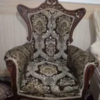 مبل سلطنتی ۹نفره|مبلمان خانگی و میز عسلی|قم, شهرک فاطمیه|دیوار