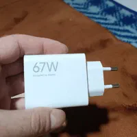 کله شارژی 67وات اصل باهندزفری اصل بیس دار
