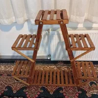 استند چوبی گل|گل و گیاه طبیعی|کرمانشاه, |دیوار