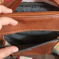 کیف قهوی چرم مصنوعی اسپرت|کیف، کفش، کمربند|الوند, |دیوار