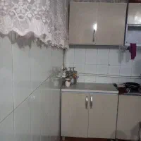 کابینت فلزی درب چوبی