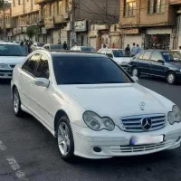 بنز c240 آس و تمیز داخل مشکی زرشکی ناز