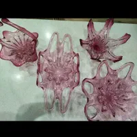 میوه خوری ۶ پر کریستال دستساز اسپانیایی|ظروف سرو و پذیرایی|تهران, بلوار کشاورز|دیوار