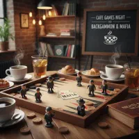 برگزاری ایونتهای جذاب مافیا و تخته نرد