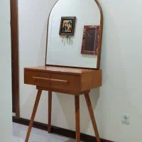 سرویس کامل خواب ۲نفره چوب طبیعی