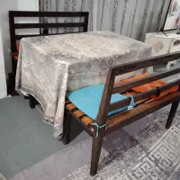 میز چوبی|میز و صندلی غذاخوری|پارس‌آباد, |دیوار