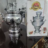 سماور ۶ لیتری نو استفاده نشده تو کارتون بوده