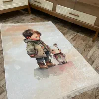 مرکزتخصصی فرشینه چاپی کودک همراه باست پرده|فرش|نیشابور, محله میدان باغات|دیوار