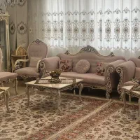 مبل ۷نفره|مبلمان خانگی و میز عسلی|میانه, |دیوار