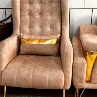 مبل راحتی کرم|مبلمان خانگی و میز عسلی|لنجان, |دیوار