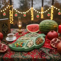 دکوری دست‌ساز و شمع فانتزی شب یلدا|صنایع دستی و سایر لوازم تزئینی|کاشان, فاز ۲ ناجی آباد|دیوار