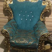 مبل ۷ نفره سلطنتی|مبلمان خانگی و میز عسلی|کرج, شهرک اوج|دیوار