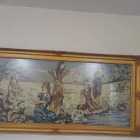 تابلو کوبلن دستدوز ومنجوق دوزی شده|تابلو، نقاشی، عکس|تهران, علم و صنعت|دیوار