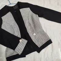 کت و شلوار مشکی نو کرپ+کشمیر سایز 36